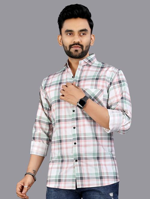 multi colored cotton casual shirt - 21969172 - Very Small Image - 1