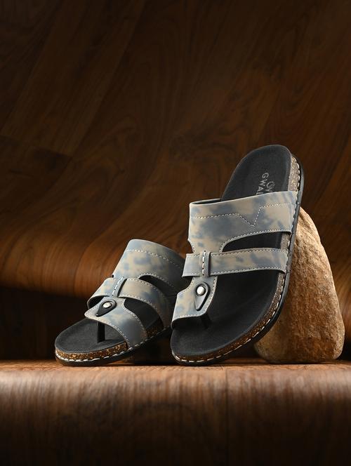 men grey toe separator sandal - 21970426 - Very Small Image - 1