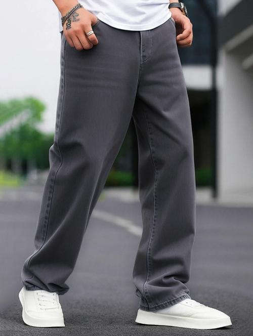 grey denim jeans - 21971216 - Very Small Image - 1