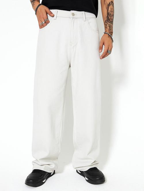 white denim jeans - 21971219 - Very Small Image - 1