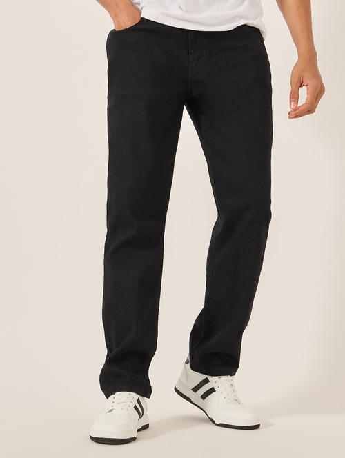 men plain mid rise full length jeans - 21971598 - Very Small Image - 1