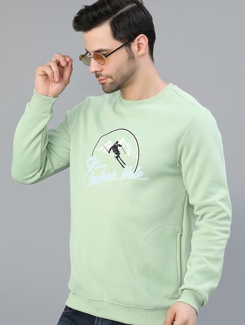 men printed long sleeve sweatshirt - 21974258 - Very Small Image - 1