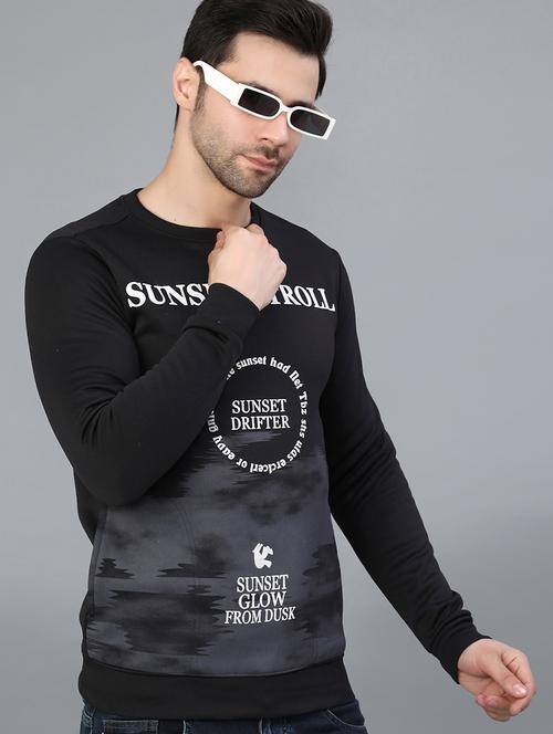 men printed long sleeve sweatshirt - 21974260 - Very Small Image - 1