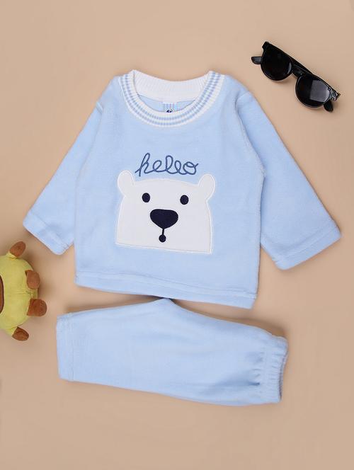 boys patch work winterwear full length set - 21974354 - Very Small Image - 1