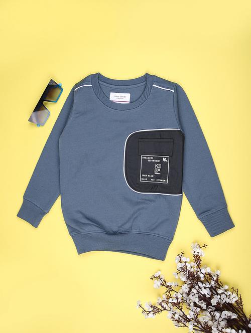 boys placement print long sleeve sweatshirt - 21974543 - Very Small Image - 1