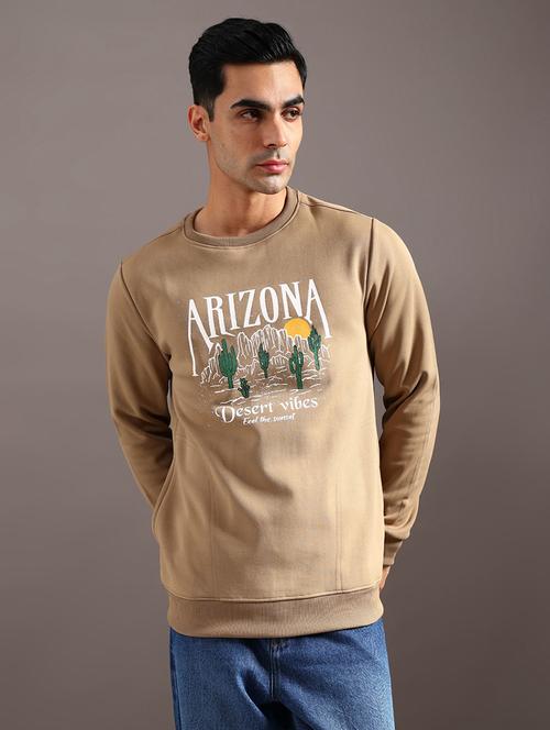 men printed long sleeve sweatshirt - 21974587 - Very Small Image - 1