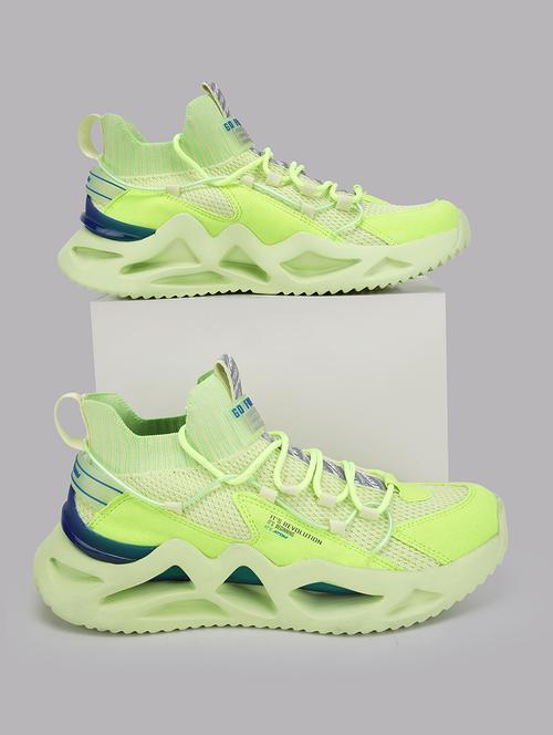 men green lace up sneaker - 21975390 - Very Small Image - 1