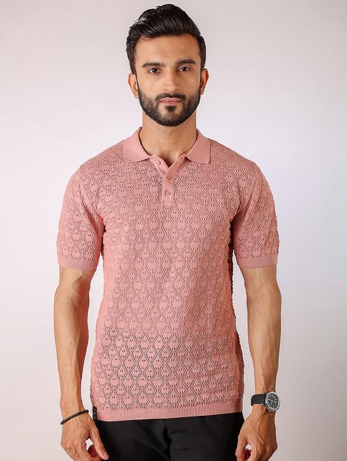 men self design short sleeve regular fit polo t-shirt - 21975763 - Very Small Image - 1