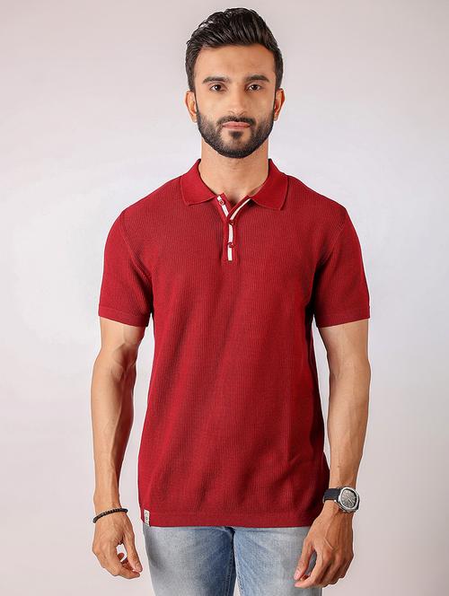 men solid short sleeve regular fit polo t-shirt - 21975765 - Very Small Image - 1