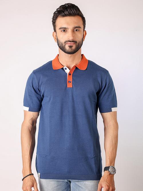 men solid short sleeve regular fit polo t-shirt - 21975766 - Very Small Image - 1