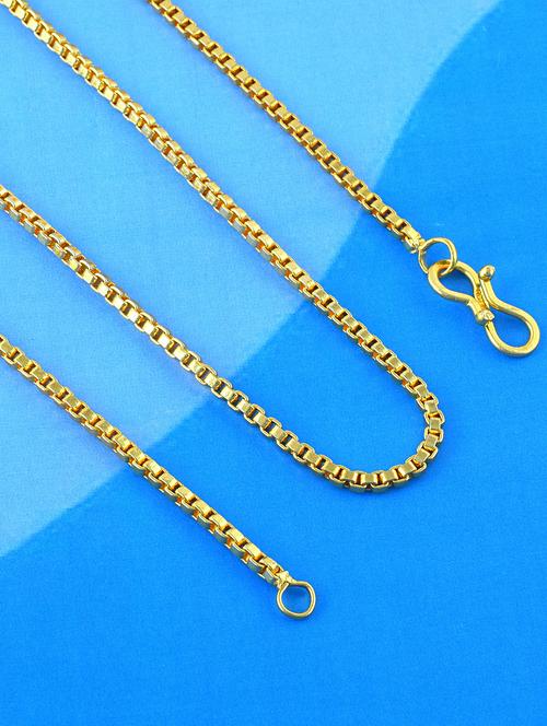 men gold plated gold chain  - 21976411 - Very Small Image - 1