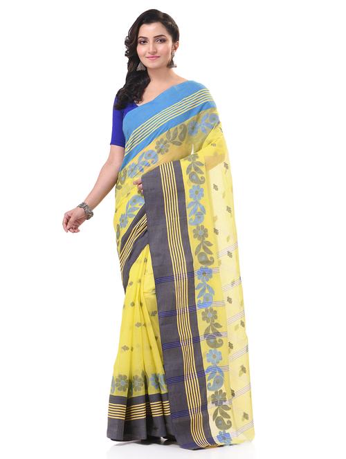 women self design handloom saree - 21977430 - Very Small Image - 1