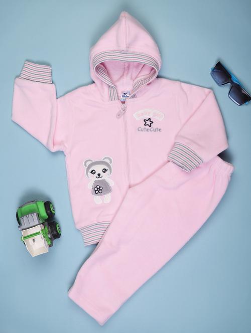 pink cotton active wear set coords - 21979002 - Very Small Image - 1