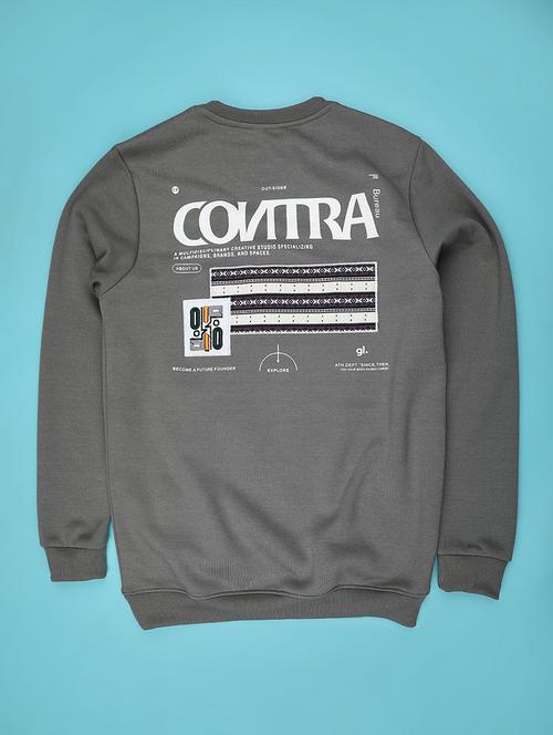 men printed long sleeve sweatshirt - 21979438 - Very Small Image - 1