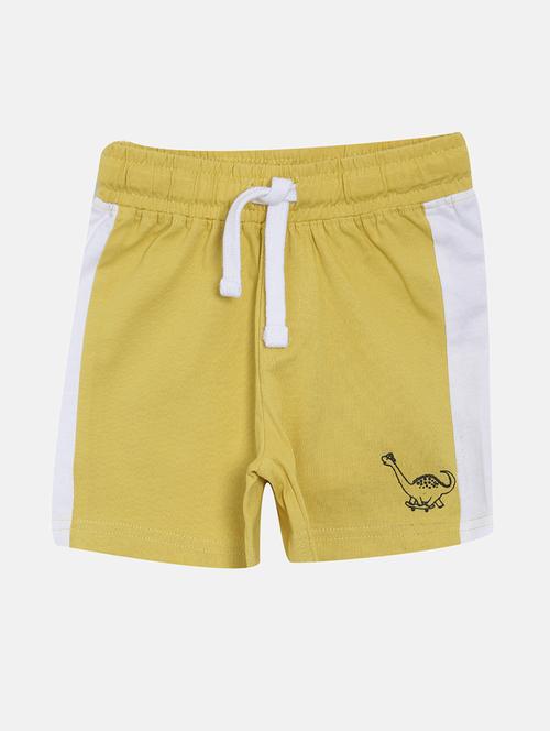 boys yellow tapered mid rise shorts  - 21980278 - Very Small Image - 1