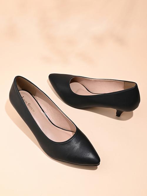 women black solid pump - 21980915 - Very Small Image - 1