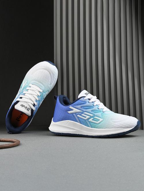 Men Blue Lace-up Sport Shoe - 21981705 - Very Small Image - 1