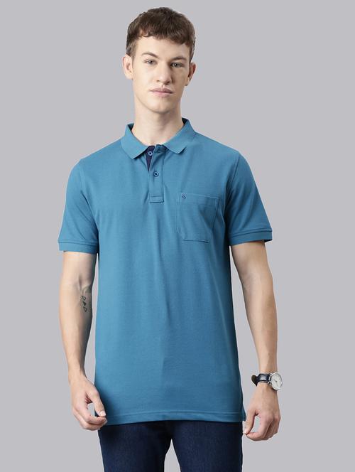 men solid short sleeve regular fit polo t-shirt - 21981866 - Very Small Image - 1