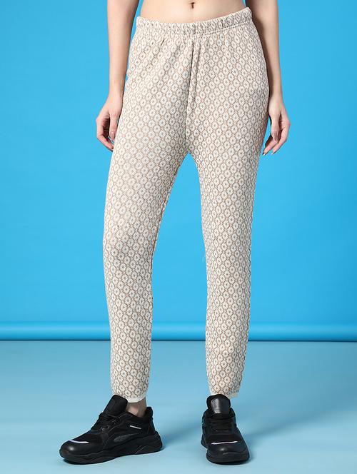 women printed mid rise legging - 21983535 - Very Small Image - 1