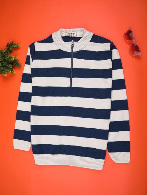 boys striped long sleeve sweater - 21983810 - Very Small Image - 1