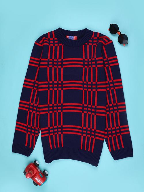 boys self designed long sleeve sweater - 21983849 - Very Small Image - 1