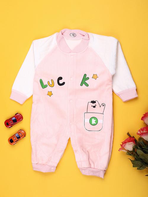 kids printed long sleeve romper - 21983897 - Very Small Image - 1