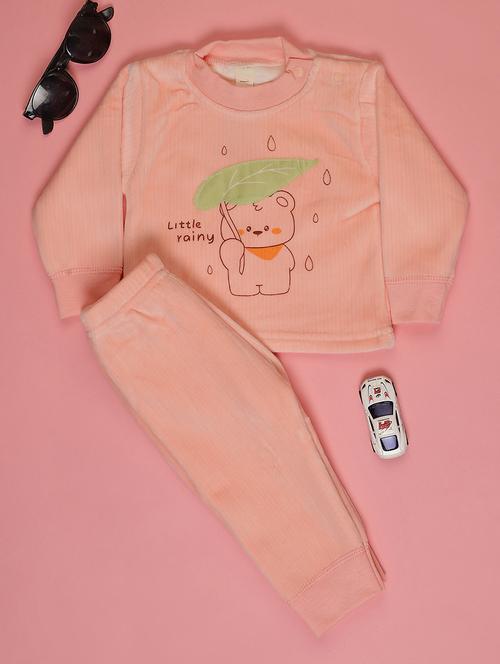 pink cotton top & trouser coords set - 21985608 - Very Small Image - 1