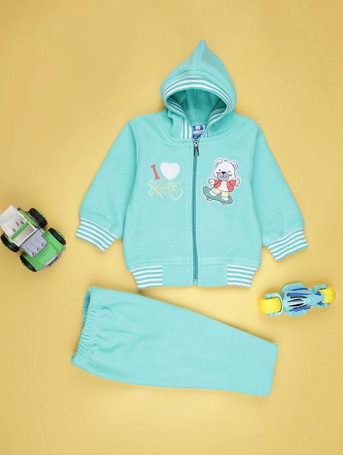 boys patch work long sleeve full length set - 21985768 - Very Small Image - 1