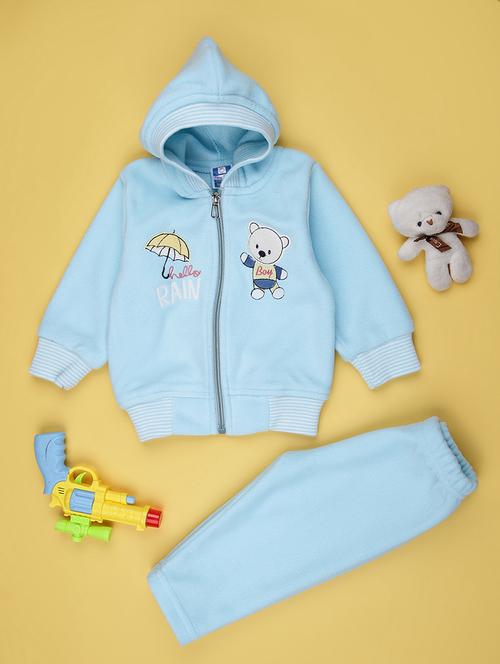 kids printed hooded full length set - 21985774 - Very Small Image - 1