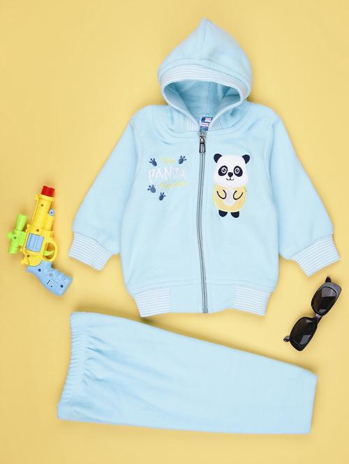 kids printed hooded full length set - 21985777 - Very Small Image - 1