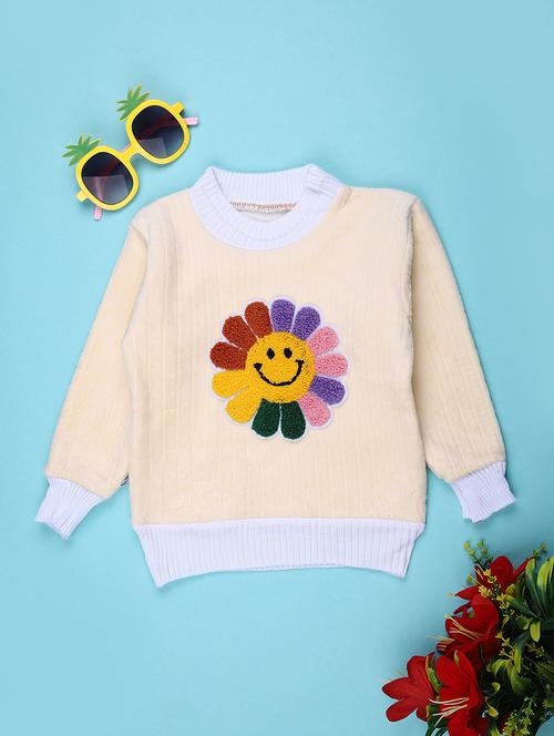 girls self designed long sleeve sweater - 21986347 - Very Small Image - 1