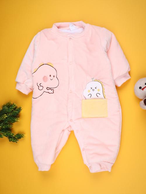 kids self designed long sleeve romper - 21987182 - Very Small Image - 1