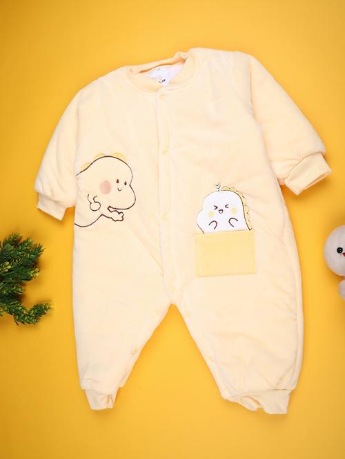 kids self designed long sleeve romper - 21987183 - Very Small Image - 1