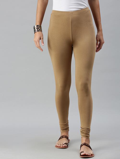 women solid mid rise full length legging - 21987598 - Very Small Image - 1