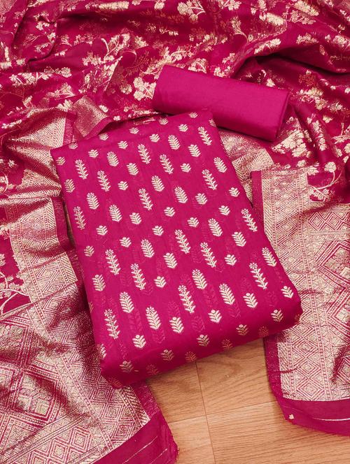 women self design unstitched suit set - 21993083 - Very Small Image - 1