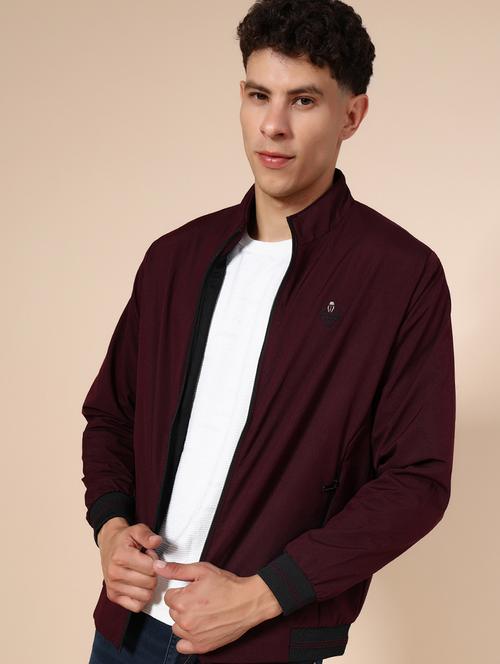 men solid long sleeve casual jacket - 21994662 - Very Small Image - 1