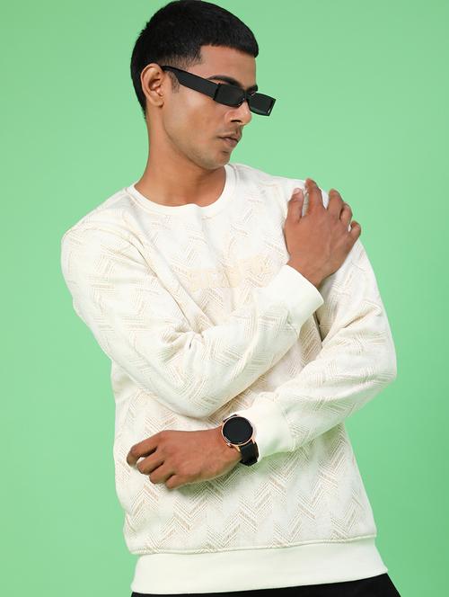 men printed long sleeve regular fit sweatshirt - 21996750 - Very Small Image - 1