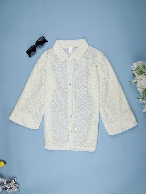 yellow polyester  top - 21999779 - Very Small Image - 1