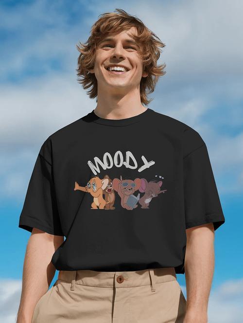 men printed short sleeve oversized t-shirt - 22002503 - Very Small Image - 1