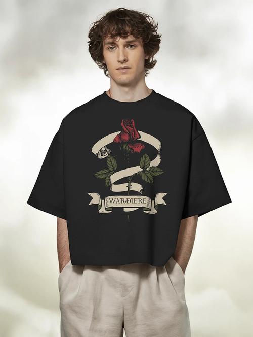 men printed short sleeve oversized t-shirt - 22002514 - Very Small Image - 1