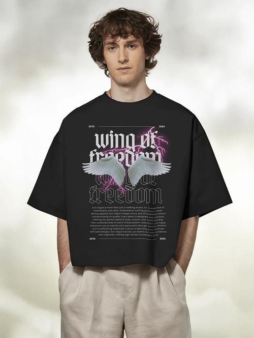 men printed short sleeve oversized t-shirt - 22002517 - Very Small Image - 1