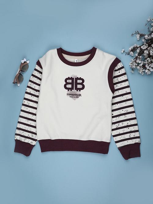 boys striped long sleeve sweatshirt - 22004159 - Very Small Image - 1