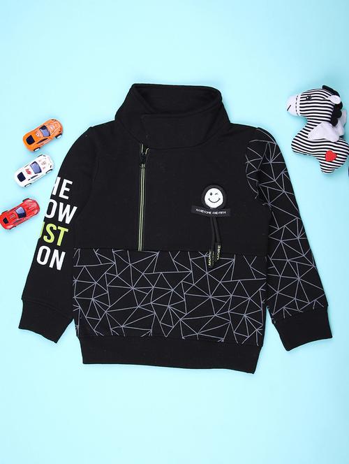 boys printed long sleeve sweatshirt - 22004209 - Very Small Image - 1