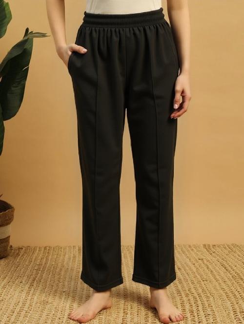 women solid mid rise loungewear pajama - 22004406 - Very Small Image - 1