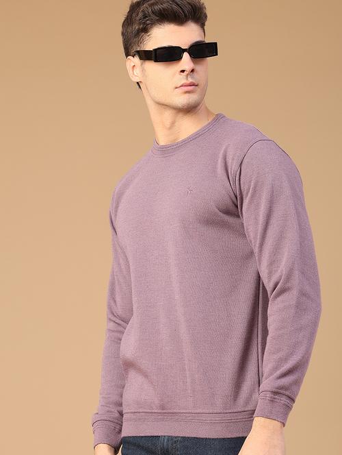 men solid long sleeve sweatshirt - 22005323 - Very Small Image - 1