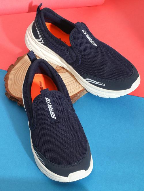 men blue slip on casual shoe - 22005912 - Very Small Image - 1