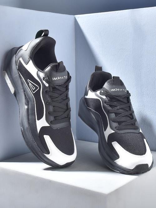 men black lace up sport shoe - 22005932 - Very Small Image - 1