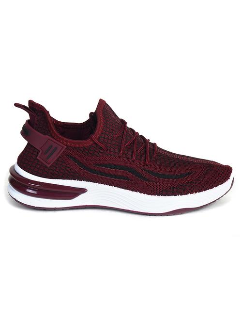 men maroon lace up sport shoe - 22005973 - Very Small Image - 1