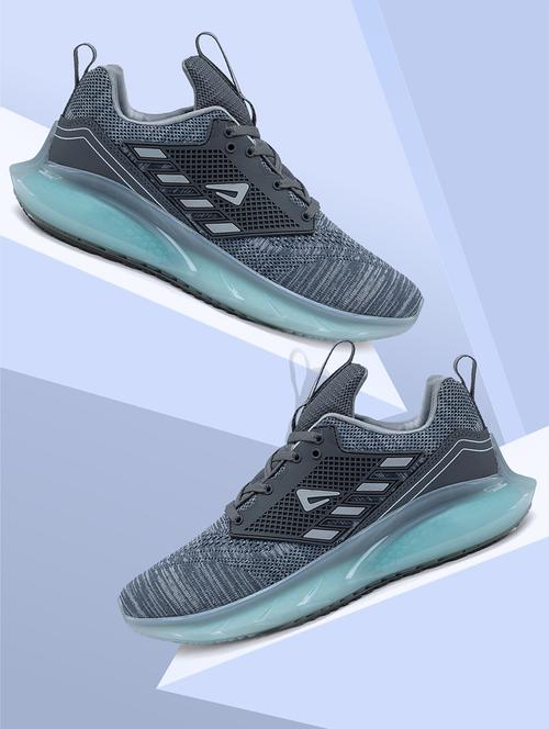 men grey lace up sport shoe - 22005979 - Very Small Image - 1