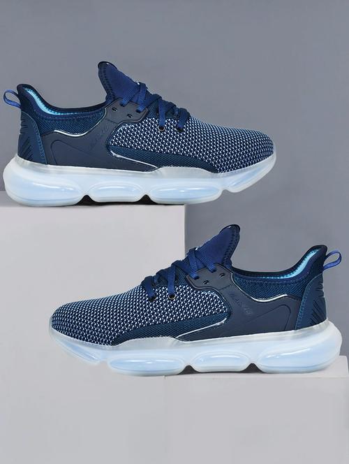 men blue lace up sport shoe - 22005981 - Very Small Image - 1